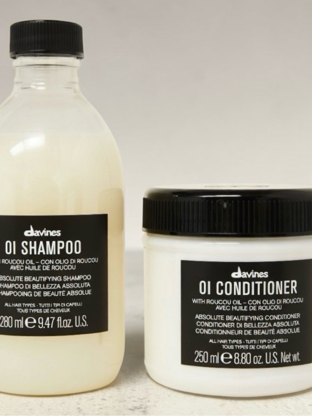 Davines Oi Shampoo & Conditioner